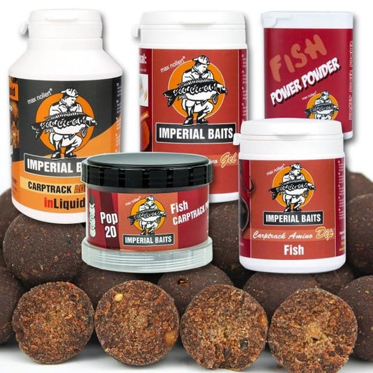 IB MAXI MENU BIG FISH BOILIES 5KG + INLIQUID, POWER POWDER, POP UPS, DIP & GEL