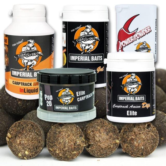 IB MAXI MENU ELITE BOILIES 5KG + INLIQUID, POWER POWDER, POP UPS, DIP & GEL