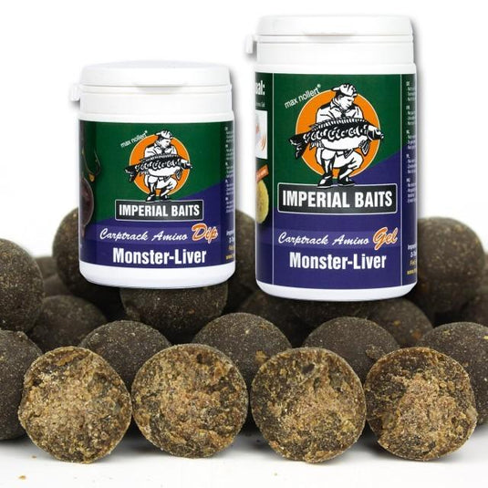 IB MENU MONSTER-LIVER BOILIES 5KG + DIP & GEL