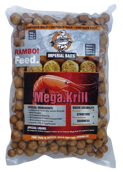 CARPTRACK RAMBO FEED MEGA.KRILL BOILIE
