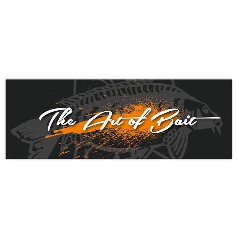 IF ADESIVO “THE ART OF BAIT”- RETTANGOLARE 14,8CM X 5,2CM