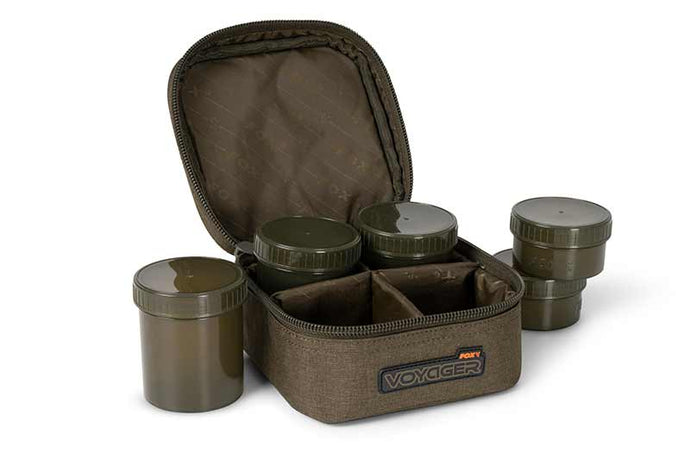 FOX VOYAGER 6 POT HOOKBAIT CASE