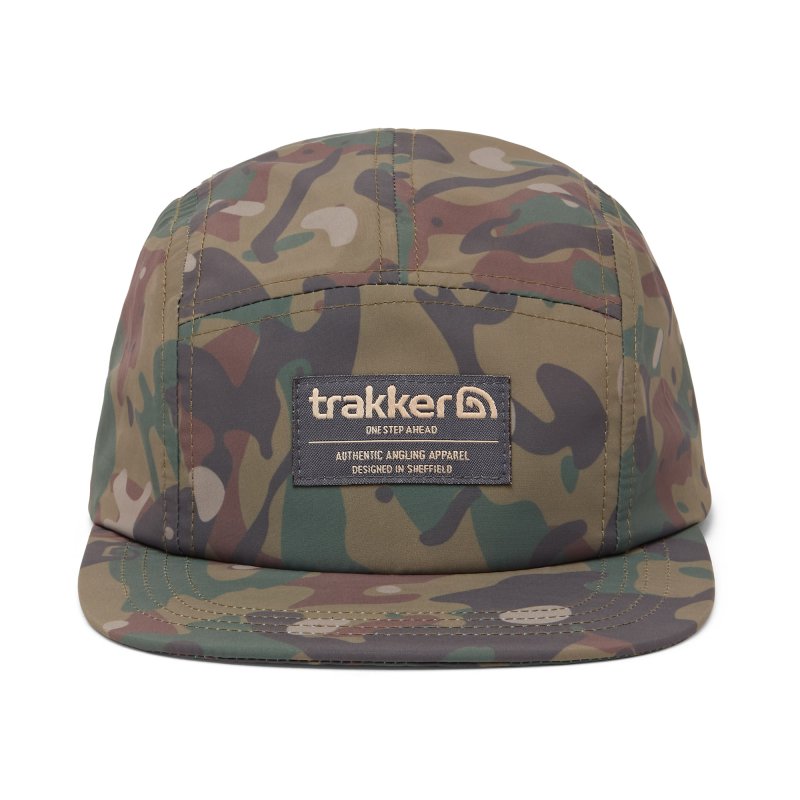 Load image into Gallery viewer, TRAKKER TECHPRO CAMO 5 PANEL CAP
