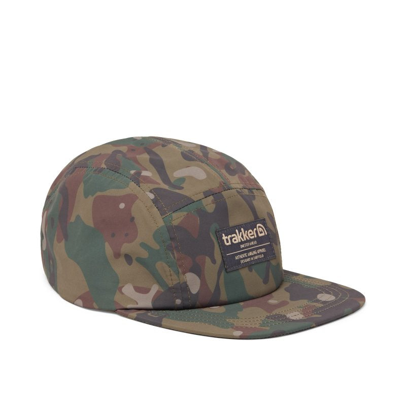 Load image into Gallery viewer, TRAKKER TECHPRO CAMO 5 PANEL CAP
