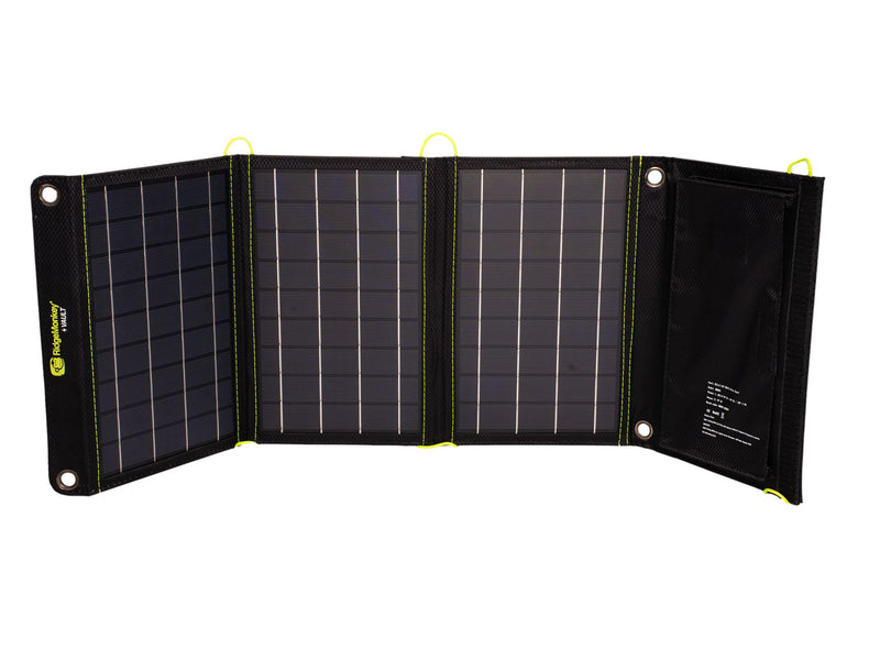 Load image into Gallery viewer, RIDGE MONKEY VAULT QC3.0 USB-A 21W SOLAR PANEL
