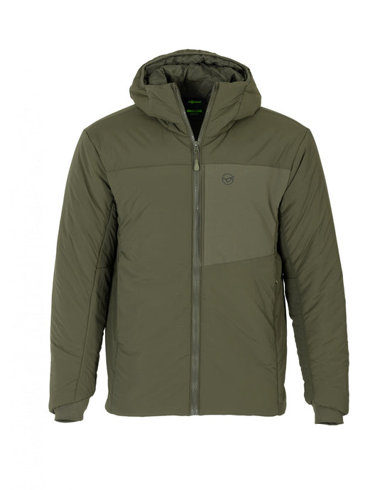 KORDA INSULATED HOODED JACKET DARK OLIVE