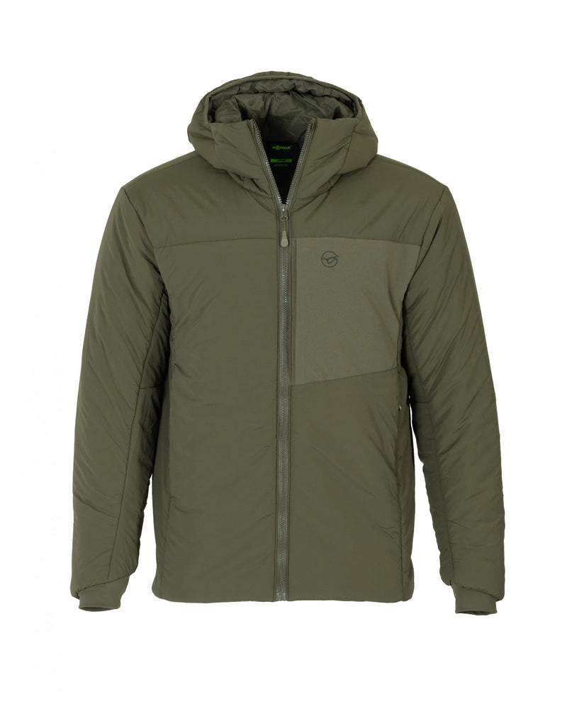 Load image into Gallery viewer, KORDA INSULATED HOODED JACKET DARK OLIVE
