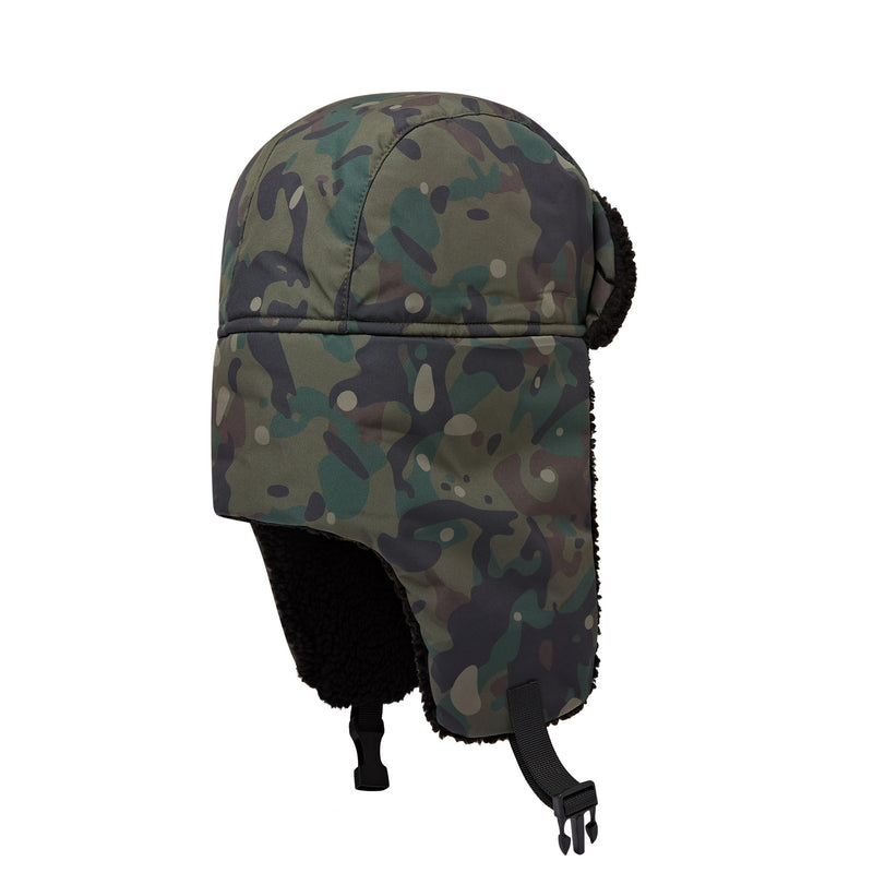 Load image into Gallery viewer, TRAKKER TECHPRO CAMO TRAPPER HAT
