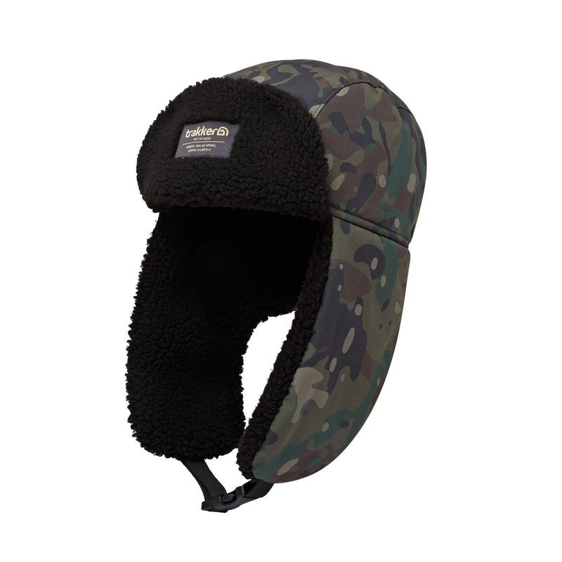 Load image into Gallery viewer, TRAKKER TECHPRO CAMO TRAPPER HAT
