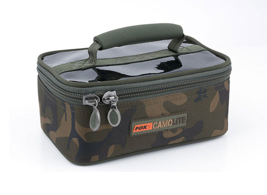 FOX CAMOLITE LARGE RIGID LEAD AND BITS BAG