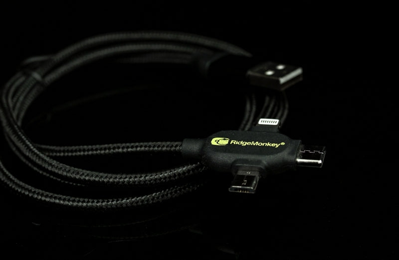 Load image into Gallery viewer, Ridge Monkey Vault USB-A to Multi Out Cable 1mt
