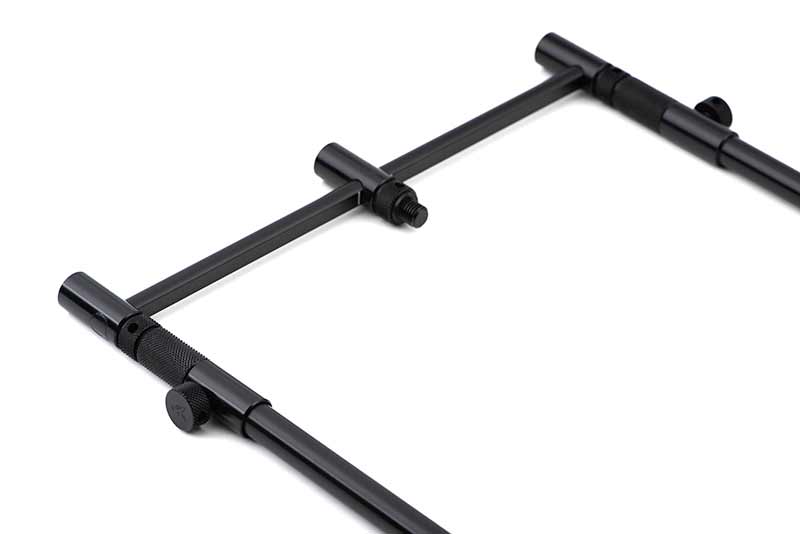 Carica immagine in Galleria Viewer, FOX BLACK LABEL SLIM ADJUSTABLE 3 ROD BUZZ BARS
