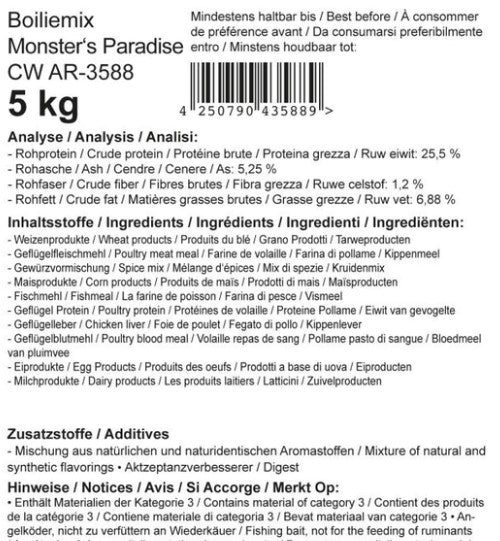 IB CARPTRACK MONSTERS PARADISE MIX COLD WATER