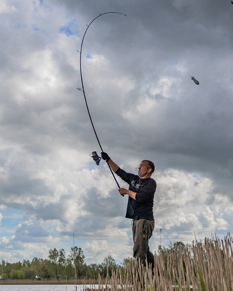 Carica immagine in Galleria Viewer, FOX HORIZON X5-S RODS 12,6FT 3,50LBS - SET 3 CANNE
