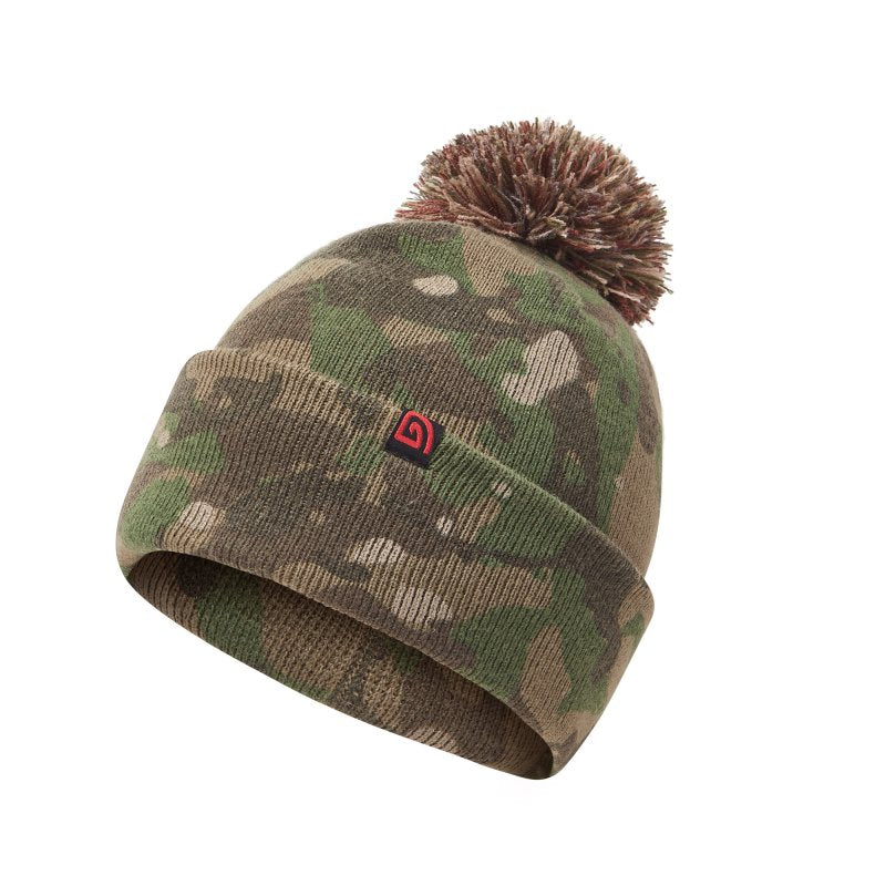 Load image into Gallery viewer, TRAKKER CAMO BOBBLE HAT
