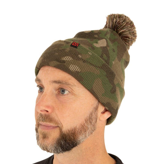 TRAKKER CAMO BOBBLE HAT