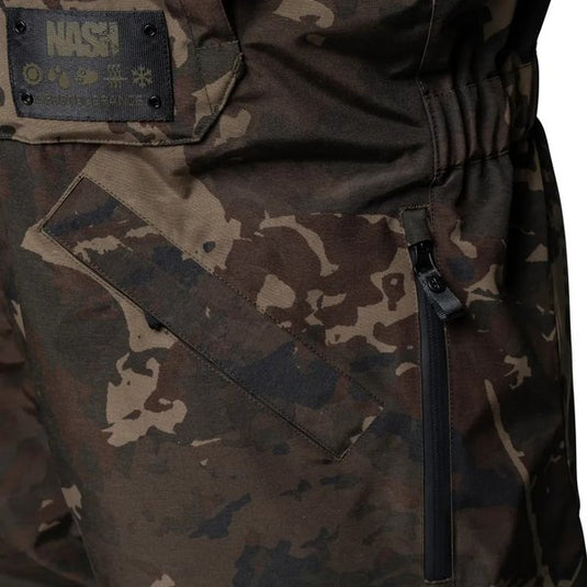 KN ZT HELLUVA WATERPROOF BIB AND BRACE CAMO