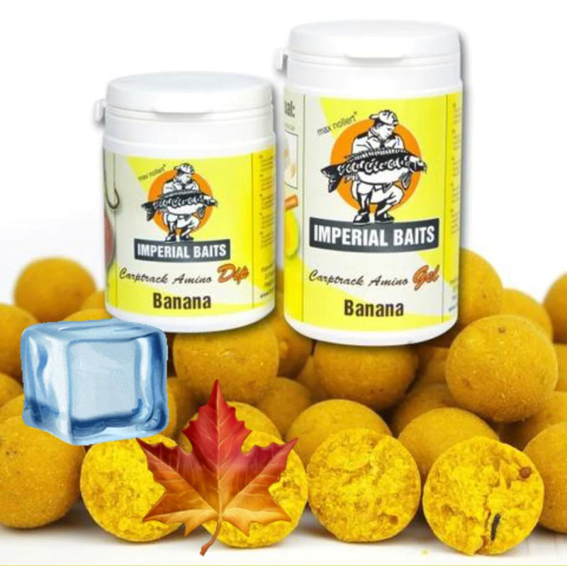 Carica immagine in Galleria Viewer, IB MENU BIRDFOOD BANANA &quot;COLD WATER&quot; BOILIES 5KG + DIP &amp; GEL
