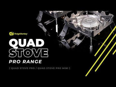Load and play video in Gallery viewer, RIDGE MONKEY QUAD STOVE PRO
