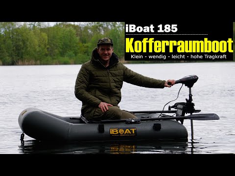 Carica e riproduci video in Gallery Viewer, iBoat 185 GEN5 Superlight - Carbon Black - Gommone da bagagliaio
