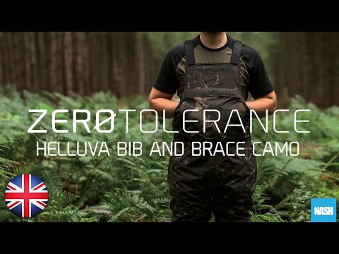 Carica e riproduci video in Gallery Viewer, KN ZT HELLUVA WATERPROOF BIB AND BRACE CAMO
