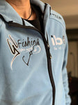 IB GIACCA IN PILE "CARPER" BLUE SKY