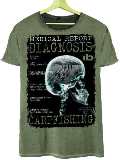 Load image into Gallery viewer, IB T-SHIRT &quot;DIAGNOSIS CARPFISHER&quot;
