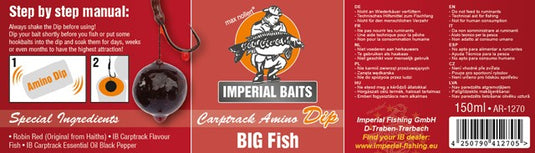 IB CARPTRACK AMINO DIP FISH - 150ML