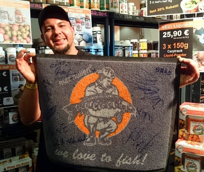 Load image into Gallery viewer, IMPERIAL FISHING MAT WITH LOGO 
