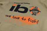 IB FELPA CON CAPPUCCIO "THE ART OF BAIT"