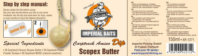 Load image into Gallery viewer, IB CARPTRACK AMINO DIP SCOPEX-BUTTER - 150ML
