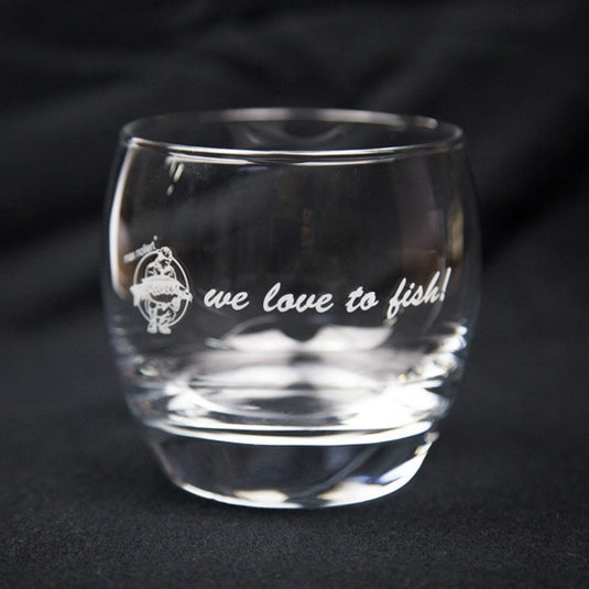 IGLAS - WITH ENGRAVING "WE LOVE TO FISH!"