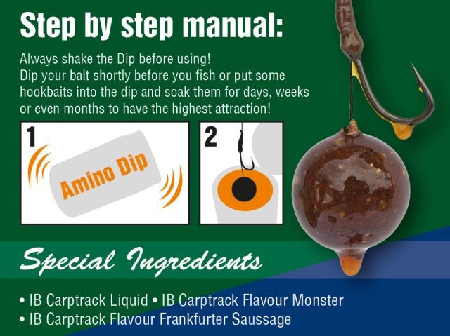 Load image into Gallery viewer, IB CARPTRACK AMINO DIP MONSTER-LIVER - 150ML
